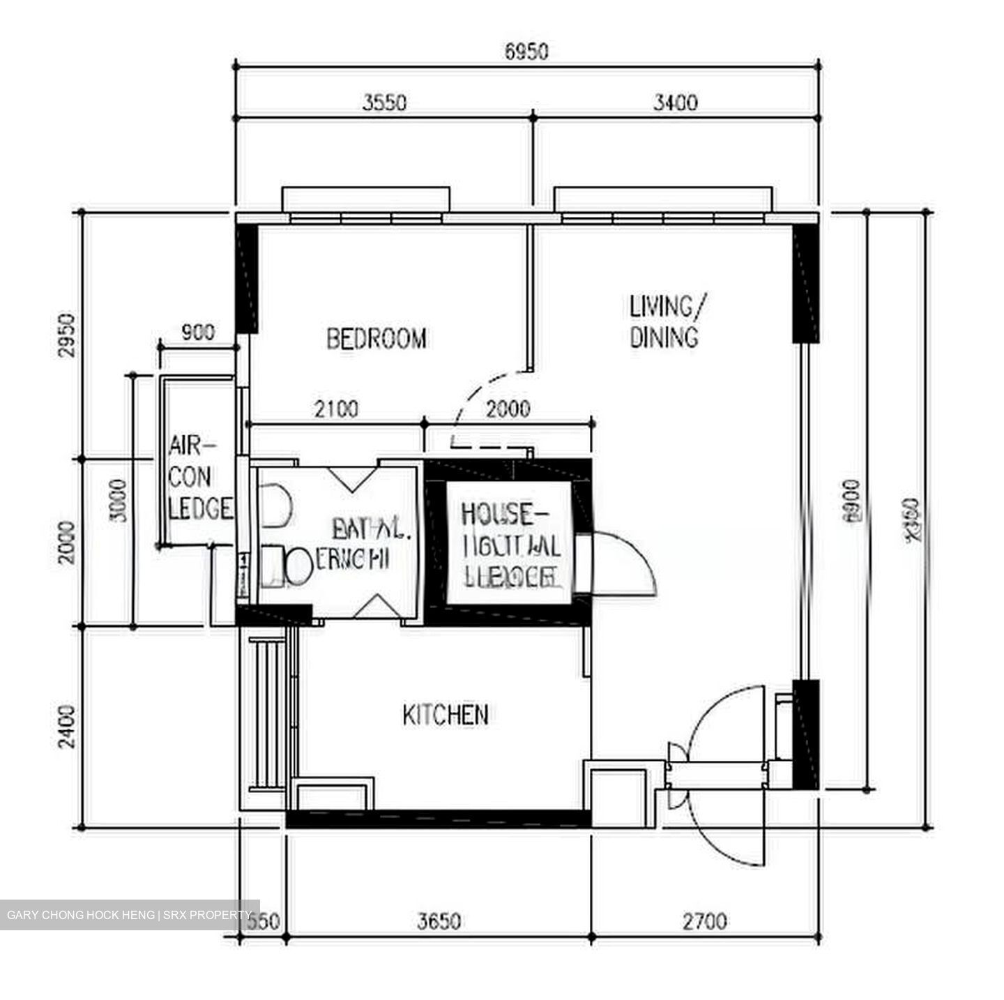 Blk 672A Vine Grove @ Yishun (Yishun), HDB 2 Rooms #566217101